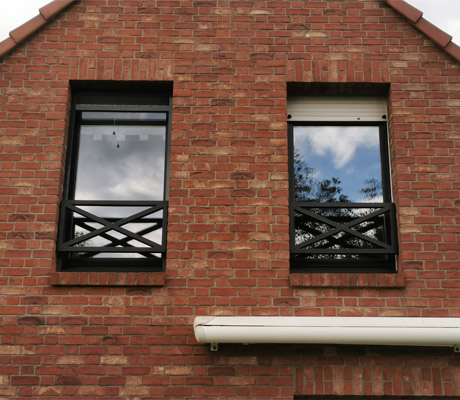 Garde corps sur mesure en métal près de Valenciennes